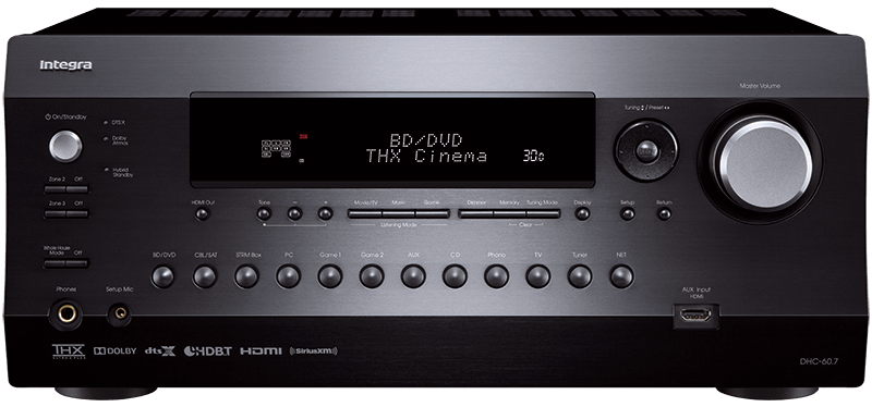 INTEGRA DHC-60.7 Pre Amplificador Audio y Video de 7.2 Canales